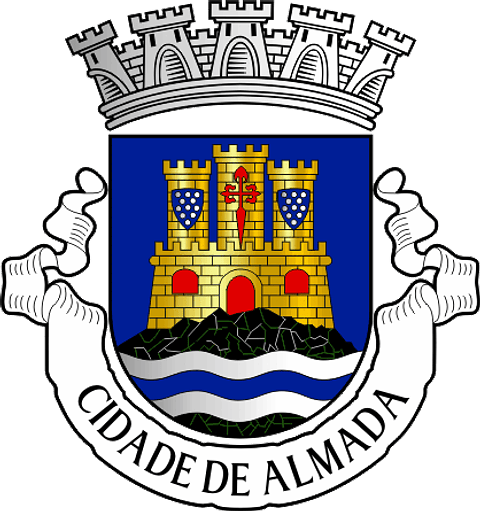 Emblema Bordado Município de Almada (Setúbal)