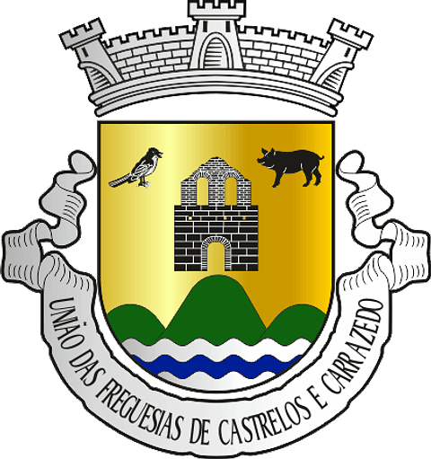 Emblema Bordado Freguesia de Castrelos e Carrazedo (Bragança, Bragança)