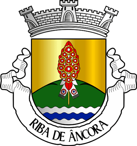 Emblema Bordado Freguesia de Riba de Âncora (Caminha, Viana do Castelo)
