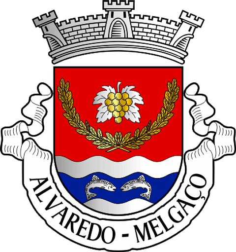 Emblema Bordado Freguesia de Alvaredo (Melgaço, Viana do Castelo)