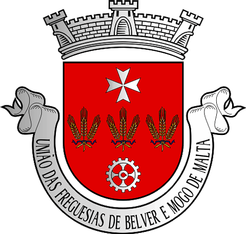 Emblema Bordado Freguesia de Belver e Mogo de Malta (Carrazeda de Ansiães, Bragança)