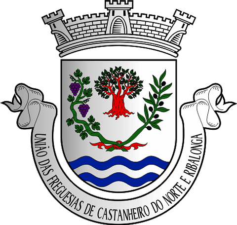 Emblema Bordado Freguesia de Castanheiro do Norte e Ribalonga (Carrazeda de Ansiães, Bragança)
