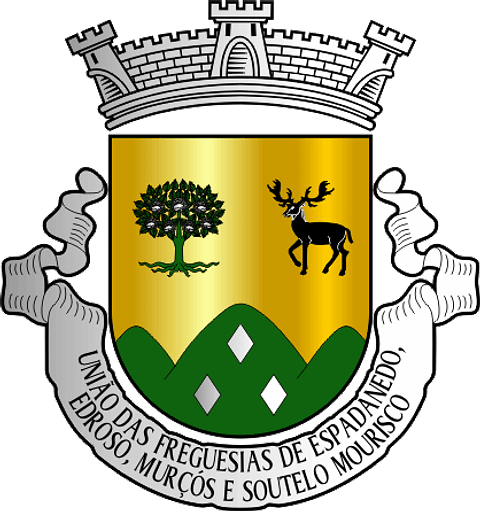 Emblema Bordado Freguesia de Espadanedo, Edroso, Murçós e Soutelo Mourisco (Macedo de Cavaleiros, Bragança)