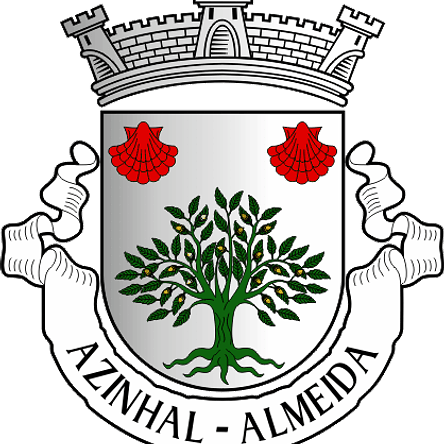Emblema Bordado Antiga Freguesia de Azinhal (Almeida, Guarda) 1