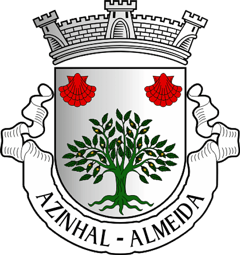 Emblema Bordado Antiga Freguesia de Azinhal (Almeida, Guarda)