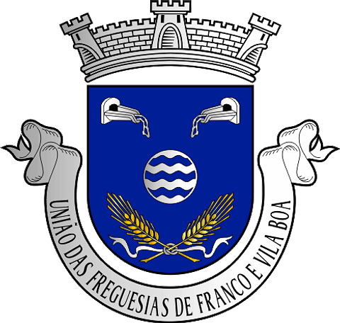 Emblema Bordado Freguesia de Franco e Vila Boa (Mirandela, Bragança)