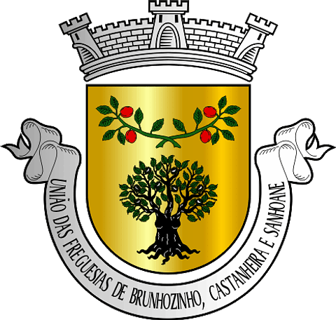 Emblema Bordado Freguesia de Brunhozinho, Castanheira e Sanhoane (Mogadouro, Bragança)