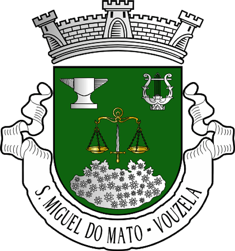 Emblema Bordado Freguesia de São Miguel do Mato (Vouzela, Viseu)