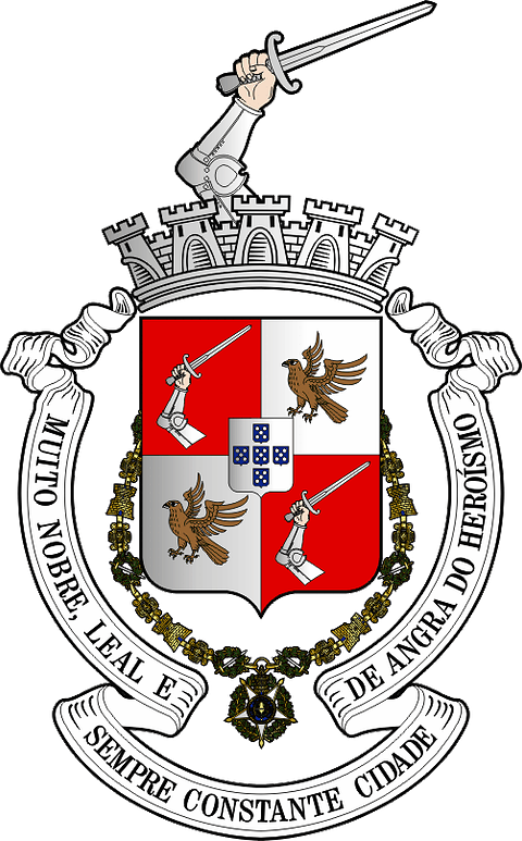 Emblema Bordado Município de Angra do Heroísmo (Açores)