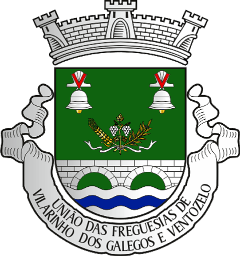 Emblema Bordado Freguesia de Vilarinho dos Galegos e Ventozelo (Mogadouro, Bragança)