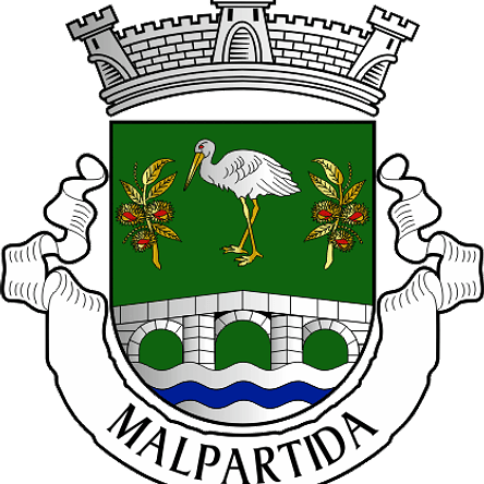 Emblema Bordado Antiga Freguesia de Malpartida (Almeida, Guarda) 1