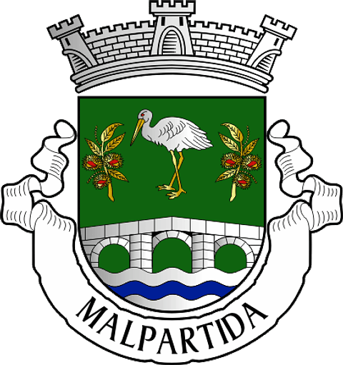 Emblema Bordado Antiga Freguesia de Malpartida (Almeida, Guarda)