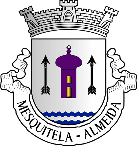 Emblema Bordado Antiga Freguesia de Mesquitela (Almeida, Guarda)