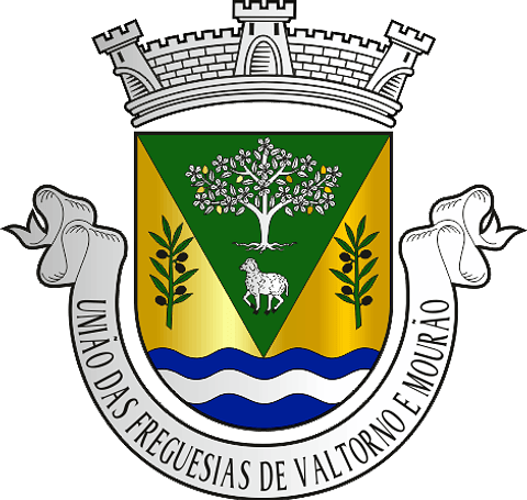 Emblema Bordado Freguesia de Valtorno e Mourão (Vila Flor, Bragança)
