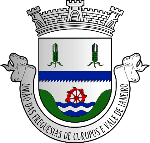 Emblema Bordado Freguesia de Curopos e Vale de Janeiro (Vinhais, Bragança)