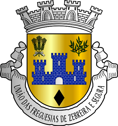 Emblema Bordado Freguesia de Zebreira e Segura (Idanha-a-Nova, Castelo Branco)