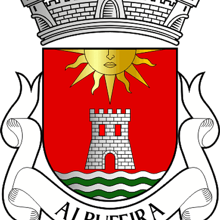 Emblema Bordado Antiga Freguesia de Albufeira (Albufeira, Faro) 1