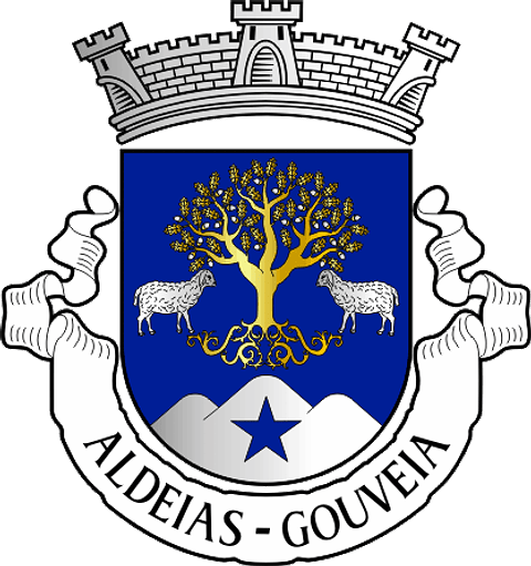 Emblema Bordado Antiga Freguesia de Aldeias (Gouveia, Guarda)