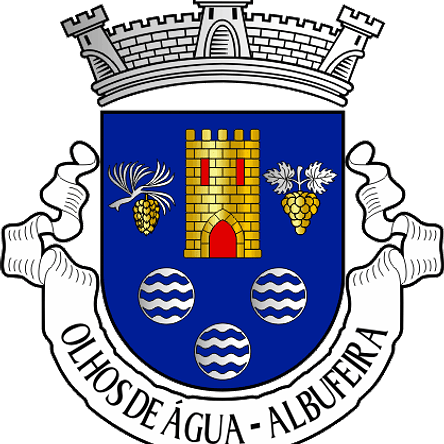 Emblema Bordado Antiga Freguesia de Olhos de Água (Albufeira, Faro) 1