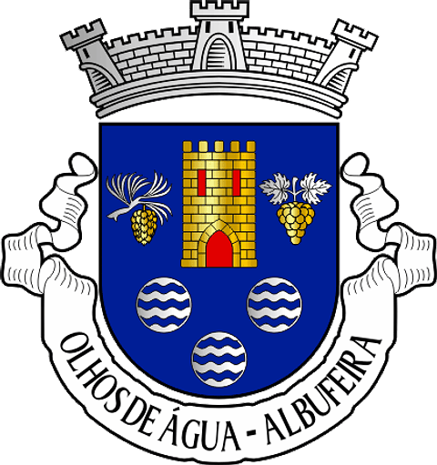 Emblema Bordado Antiga Freguesia de Olhos de Água (Albufeira, Faro)