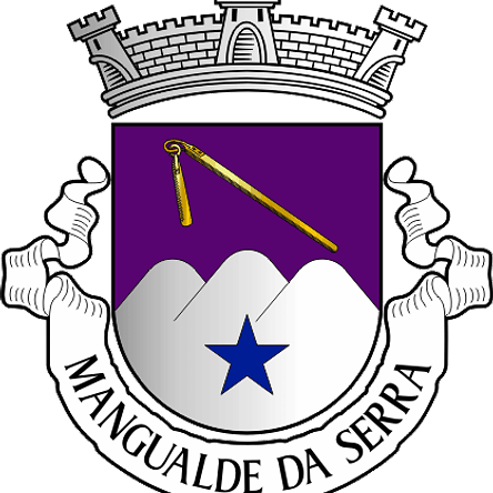 Emblema Bordado Antiga Freguesia de Mangualde da Serra (Gouveia, Guarda) 1