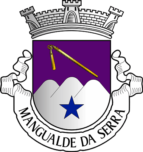 Emblema Bordado Antiga Freguesia de Mangualde da Serra (Gouveia, Guarda)