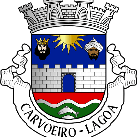 Emblema Bordado Antiga Freguesia de Carvoeiro (Lagoa, Faro) 1