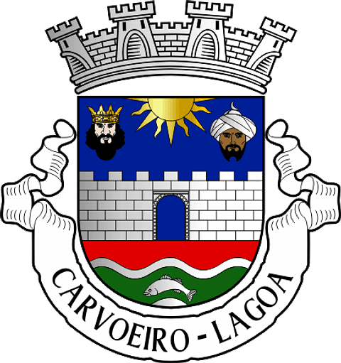 Emblema Bordado Antiga Freguesia de Carvoeiro (Lagoa, Faro)