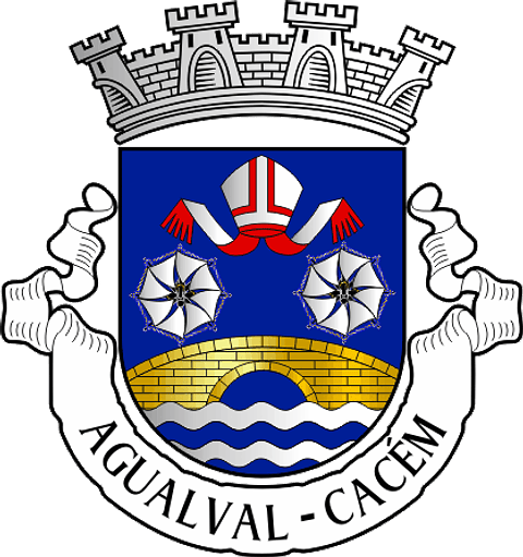 Emblema Bordado Antiga Freguesia de Agualva-Cacém (Sintra, Lisboa)