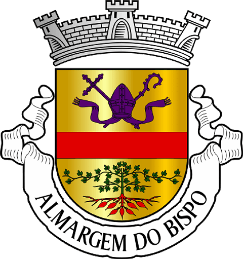 Emblema Bordado Antiga Freguesia de Almargem do Bispo (Sintra, Lisboa)