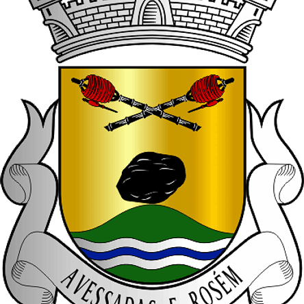 Emblema Bordado Freguesia de Avessadas e Rosém (Marco de Canaveses, Porto) 1