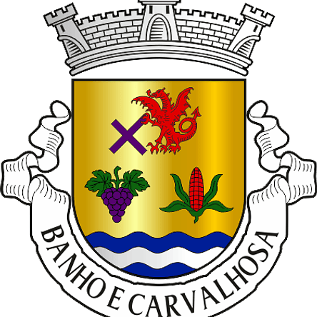 Emblema Bordado Freguesia de Banho e Carvalhosa (Marco de Canaveses, Porto) 1