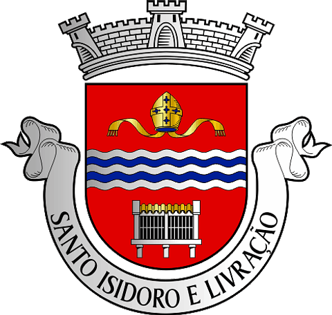 Emblema Bordado Freguesia de Santo Isidoro e Livração (Marco de Canaveses, Porto)