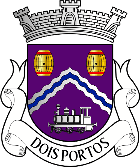 Emblema Bordado Antiga Freguesia de Dois Portos (Torres Vedras, Lisboa)