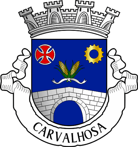 Emblema Bordado Freguesia de Carvalhosa (Paços de Ferreira, Porto)