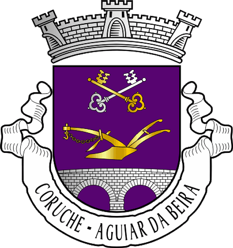 Emblema Bordado Antiga Freguesia de Coruche (Aguiar da Beira, Guarda)