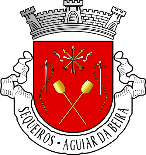 Emblema Bordado Antiga Freguesia de Sequeiros (Aguiar da Beira, Guarda)