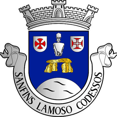 Emblema Bordado Freguesia de Sanfins Lamoso Codessos (Paços de Ferreira, Porto) 1