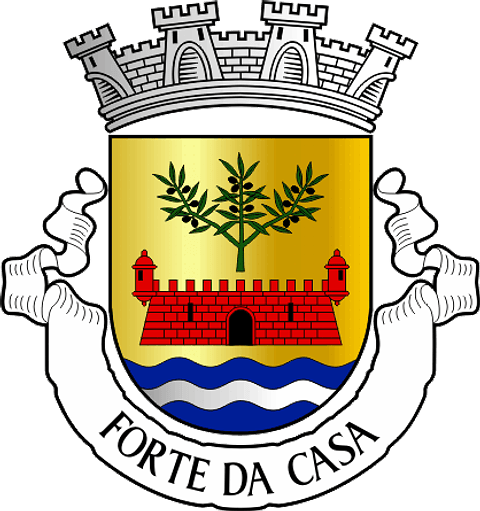Emblema Bordado Antiga Freguesia de Forte da Casa (Vila Franca de Xira, Lisboa)