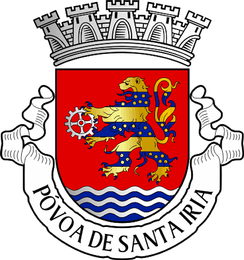 Emblema Bordado Antiga Freguesia de Póvoa de Santa Iria (Vila Franca de Xira, Lisboa)
