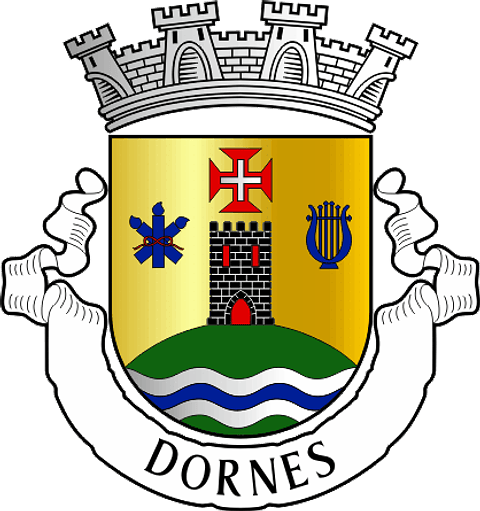 Emblema Bordado Antiga Freguesia de Dornes (Ferreira do Zêzere, Santarém)