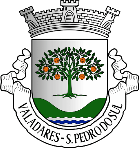 Emblema Bordado Freguesia de Valadares (São Pedro do Sul, Viseu)