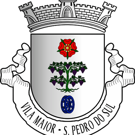 Emblema Bordado Freguesia de Vila Maior (São Pedro do Sul, Viseu) 1
