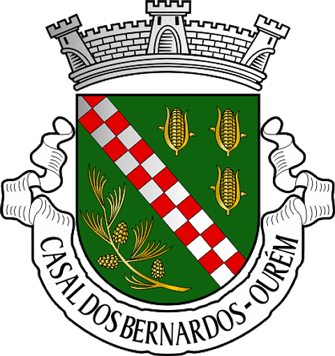 Emblema Bordado Antiga Freguesia de Casal dos Bernardos (Ourém, Santarém)