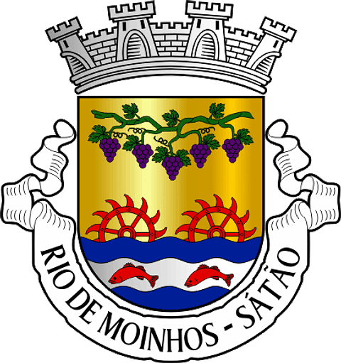 Emblema Bordado Freguesia de Rio de Moinhos (Sátão, Viseu)