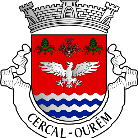 Emblema Bordado Antiga Freguesia de Cercal (Ourém, Santarém) 1