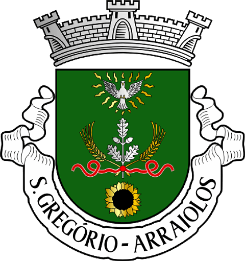 Emblema Bordado Antiga Freguesia de São Gregório (Arraiolos, Portalegre)