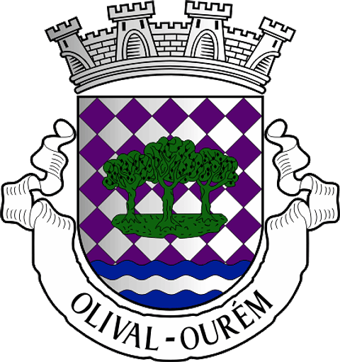 Emblema Bordado Antiga Freguesia de Olival (Ourém, Santarém)