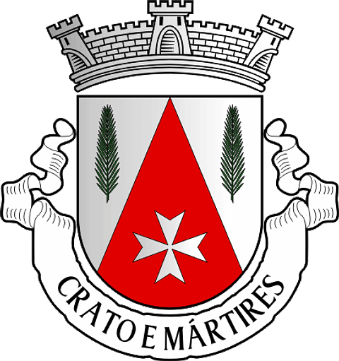 Emblema Bordado Antiga Freguesia de Crato e Mártires (Crato, Portalegre)