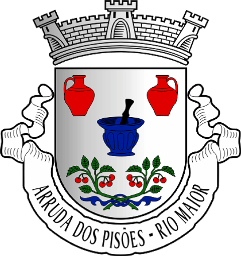 Emblema Bordado Antiga Freguesia de Arruda dos Pisões (Rio Maior, Santarém)